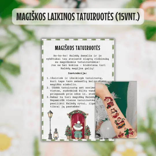 Kaledines tatuiruotes Kalėdinės tatuiruotės