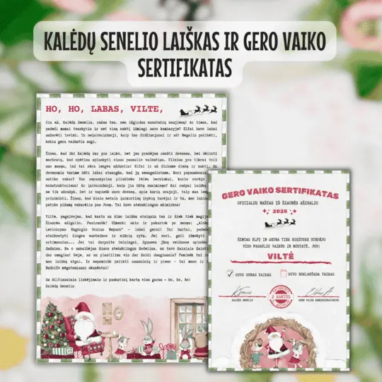 Kaledu Senelio laiskas Kaledu senelio laiskas