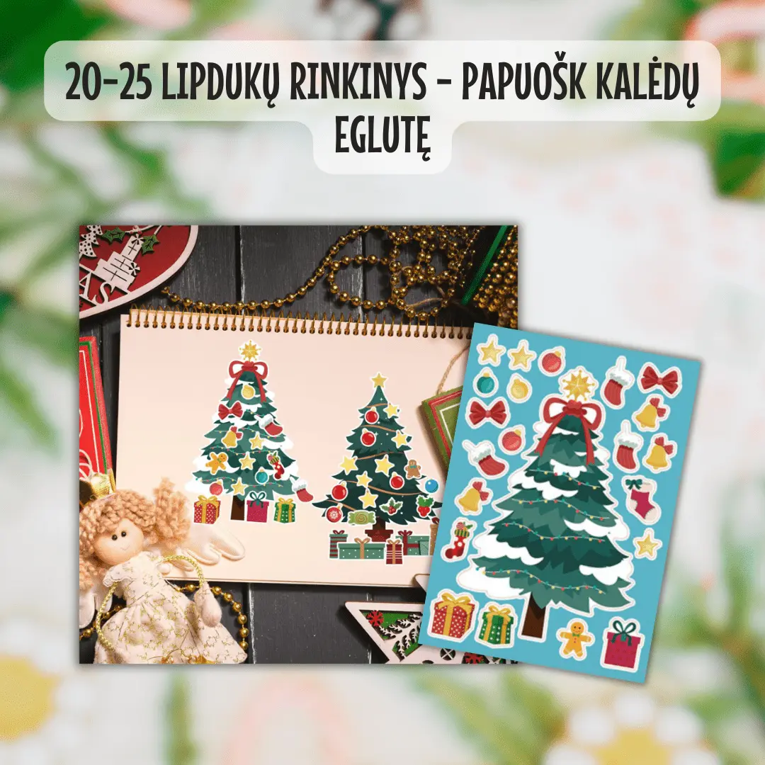 Kalėdiniai lipdukai