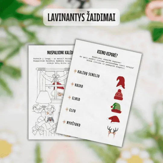 Lavinantys zaidimai 2 Lavinantys kalėdiniai žaidimai
