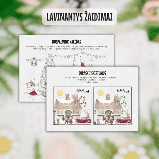Lavinantys zaidimai 3 Lavinantys kalėdiniai žaidimai